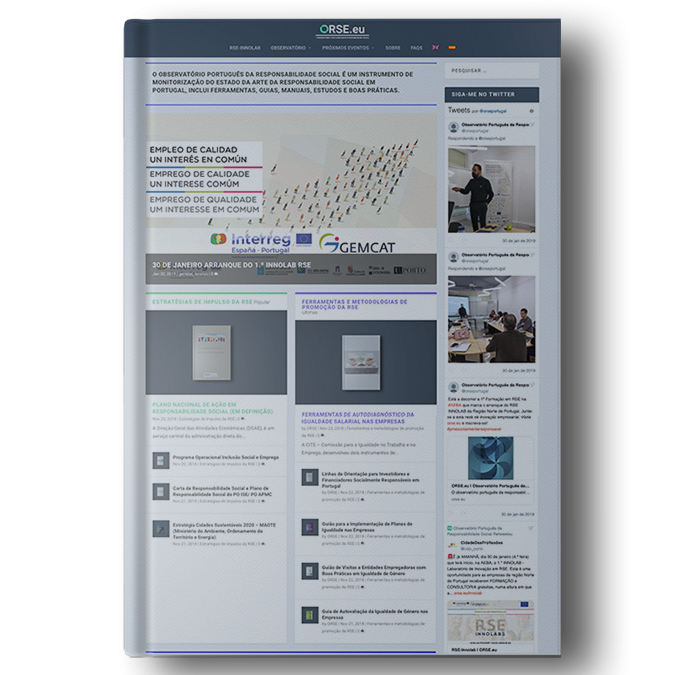 Orse.eu - Observatório Português da Responsabilidade Social
