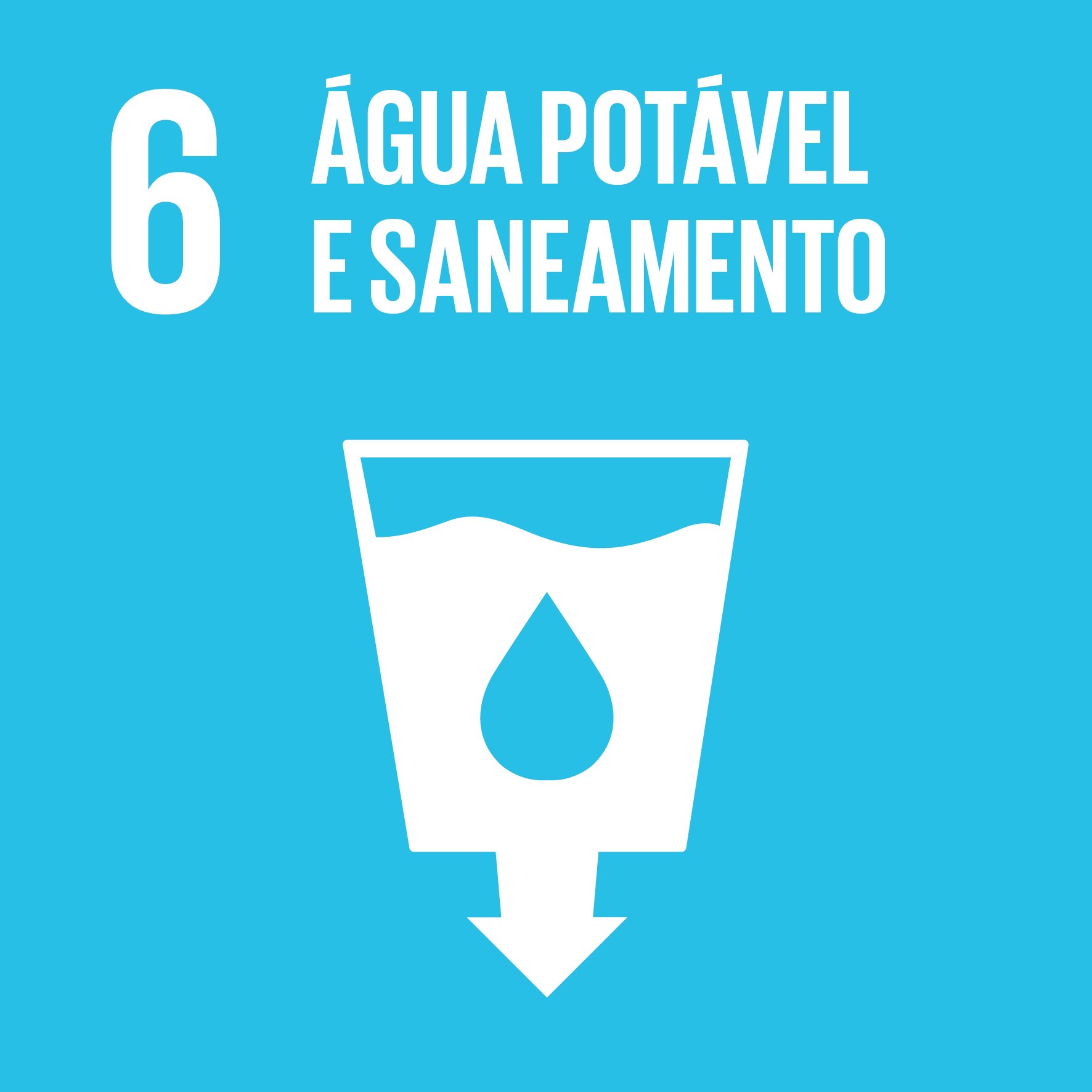Objetivo 6: Água potável e saneamento